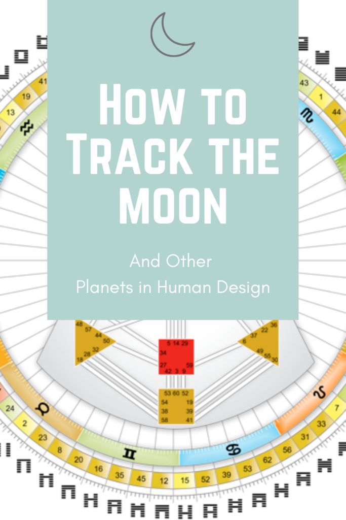 human design moon transit and free grid of the 64 gates and harmonic gates and channels