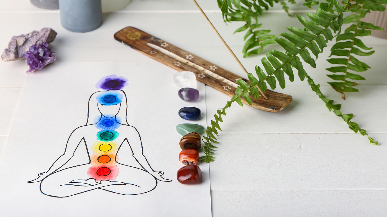 how to do chakra healing with crystals and gemstones