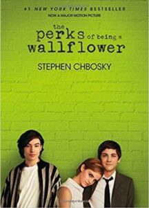 Cover of The Perks of Being a Wallflower by Stephen Chbosky, a coming-of-age novel about teenage isolation, friendship, and self-discovery.